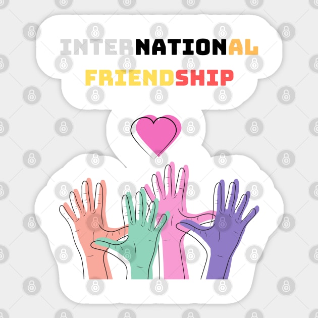 International Friendship Sticker by DuViC